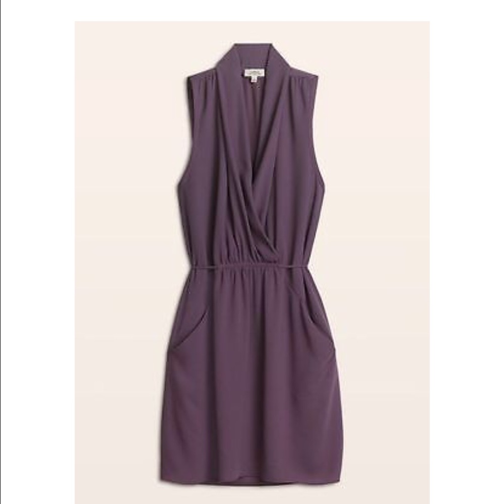 Wilfred purple dress