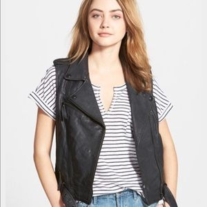 Treasure & Bond leather vest