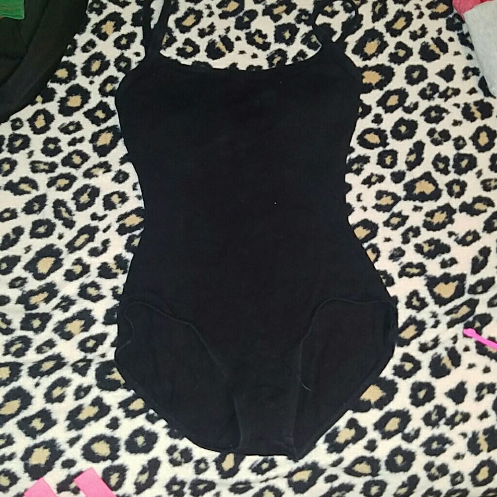 Black leotard