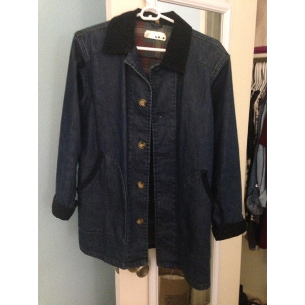 Topshop oversized denim jacket