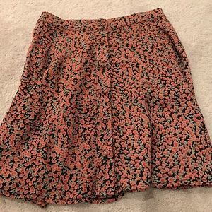 Brandy Melville Floral Skirt