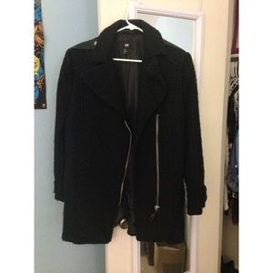 H&M biker style coat