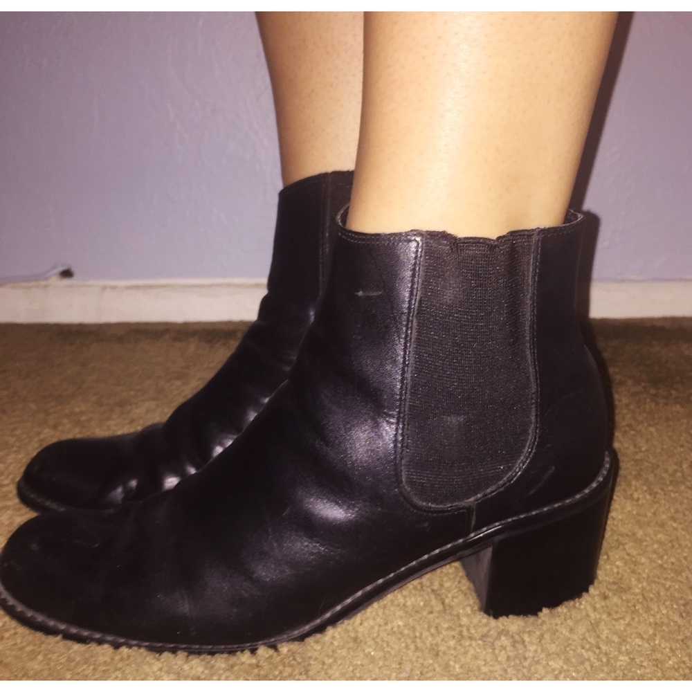 Leather Ankle Boots