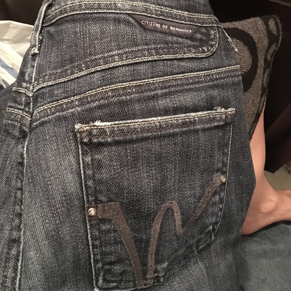 Citizens of Humanity dark wash jeans