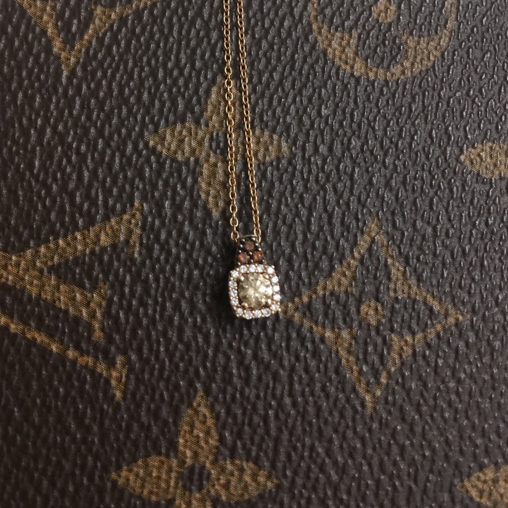 Rose gold necklace