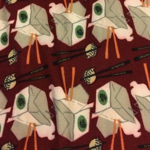 NEW take-out Chinese LLR leggings. TC 🦄🦄awesome