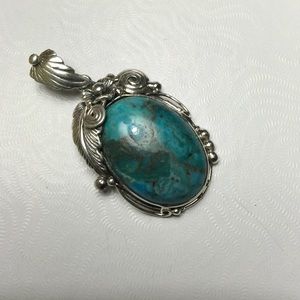 Sterling Silver Native American Pendant