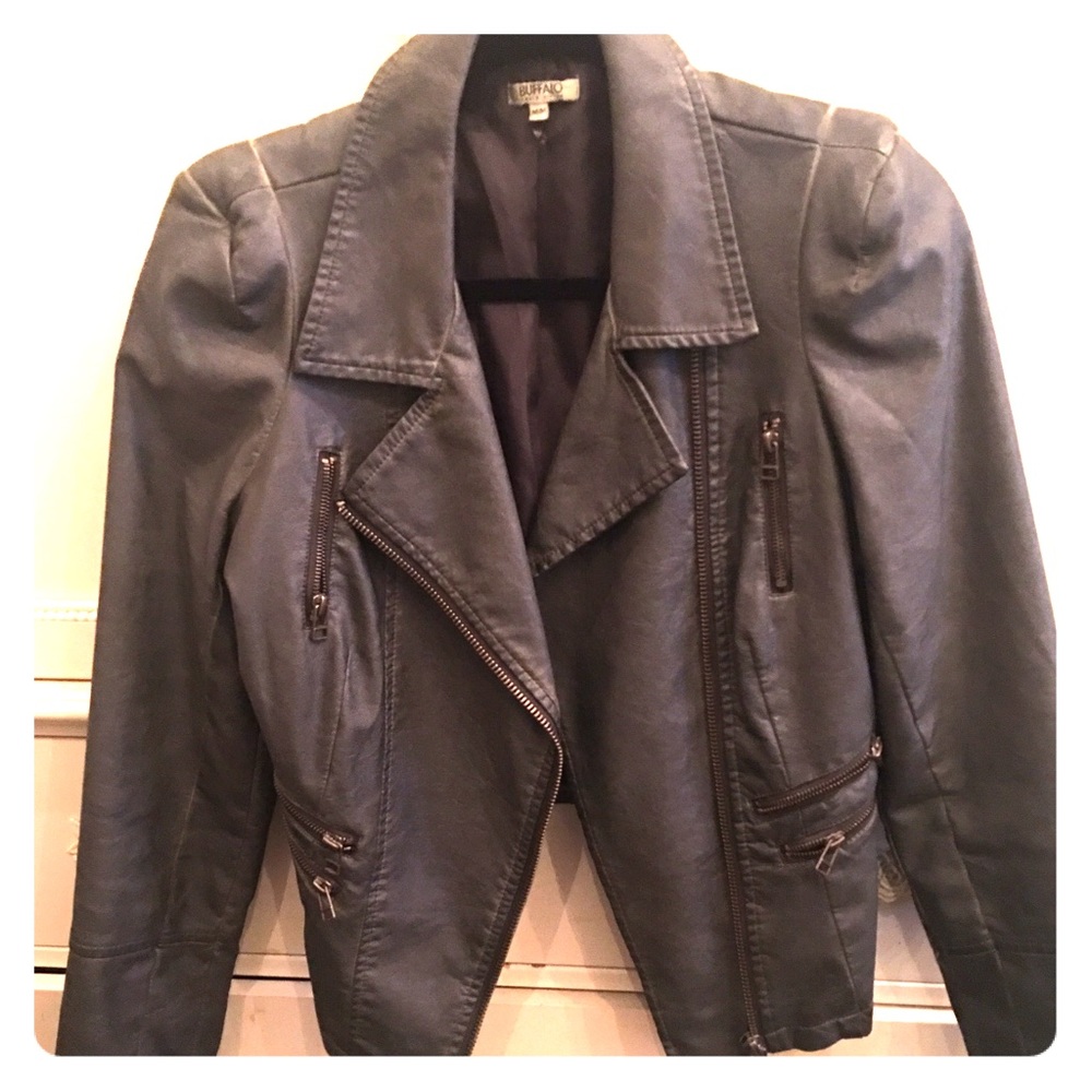 Size M leather buffalo jacket