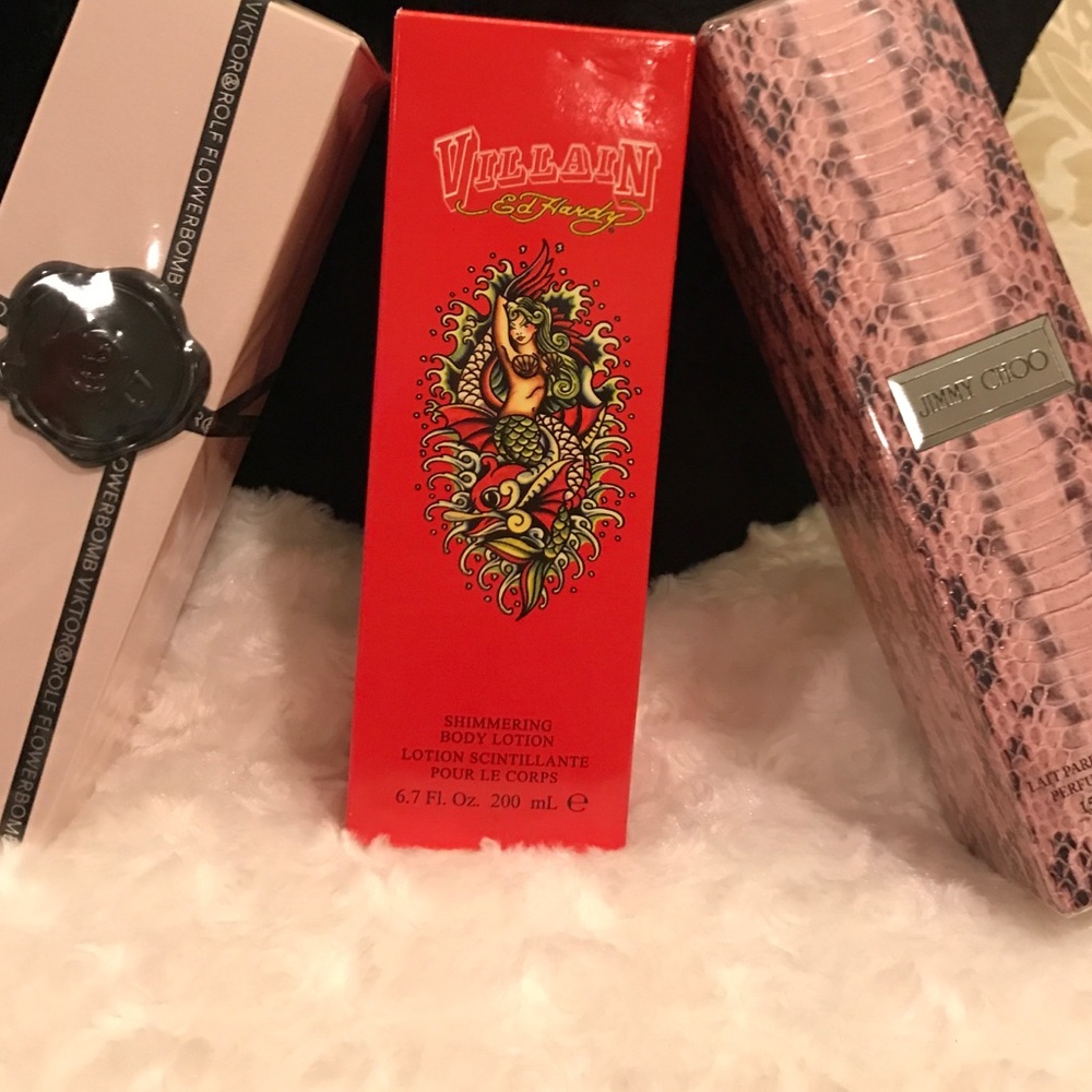 FRAGRANCE: VIKTOR&ROLF, ED HARDY & JIMMY CHOO