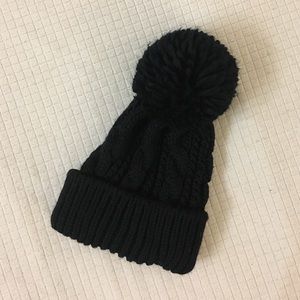 Black Knit Beanie
