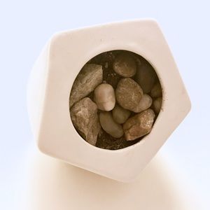 Cost Plus World Market Ceramic Geometric Planter🌱