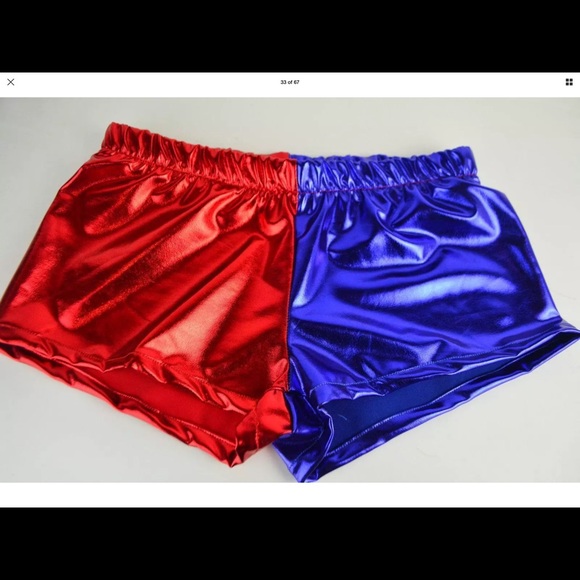 Harley Quinn Suicide Squad hot pants shorts - Picture 1 of 2