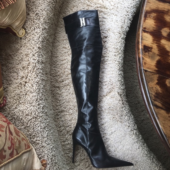 poshmark over the knee boots