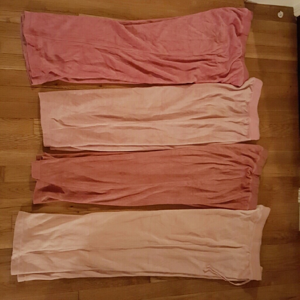 Victoria's Secret velour pants lot of 4- small