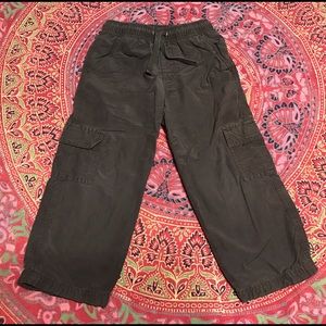 Gymboree navy blue "The Gymster" pull on pants.