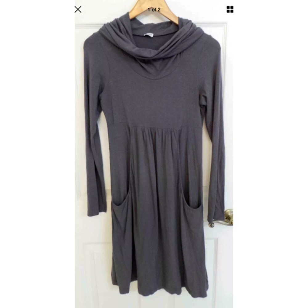 Splendid charcoal long sleeve dress size medium
