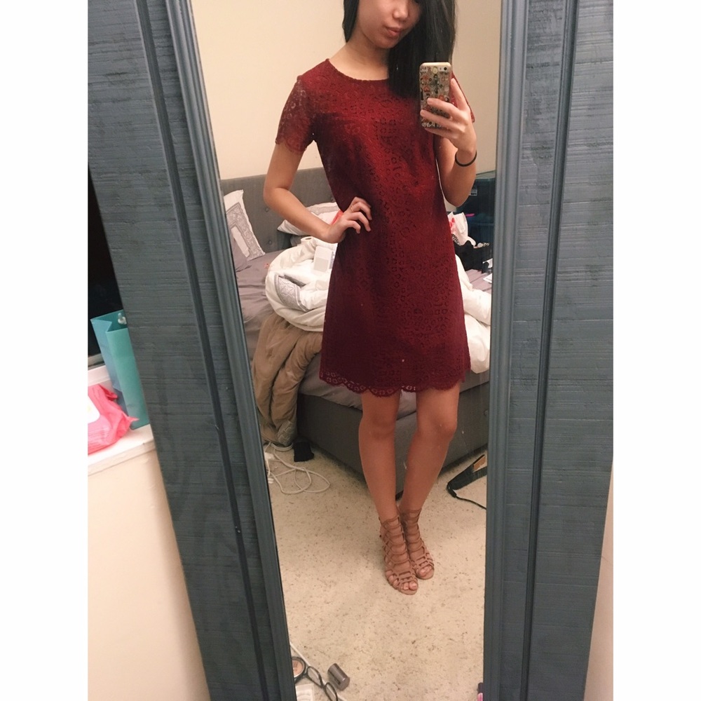 Red Lace Dress