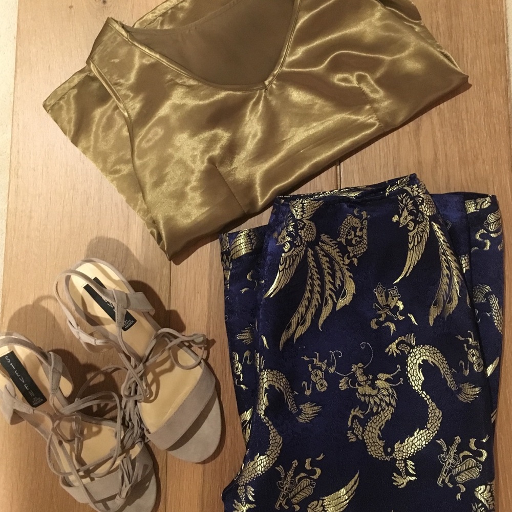 HANDMADE 2 PIECE ASIAN OUTFIT🐉