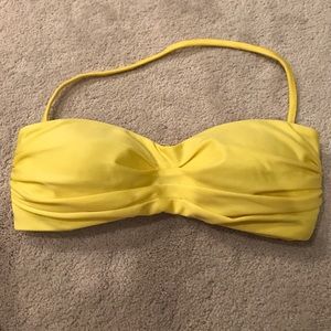 Yellow Bikini Top