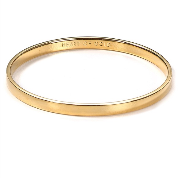 kate spade Jewelry - Kate Spade New York Heart of Gold Bangle Bracelet