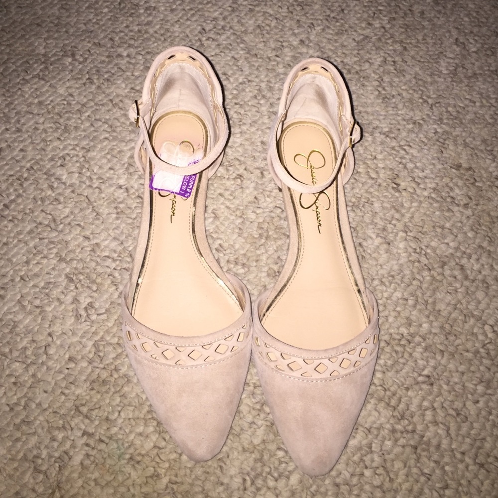 Jessica Simpson pointed toe shoe