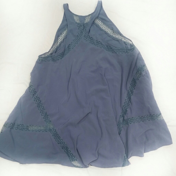 🎉HPX2🎉Free People Blue Trapeze Dress - Picture 5 of 6