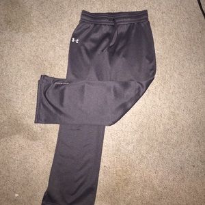 Gray under armour sweat pants