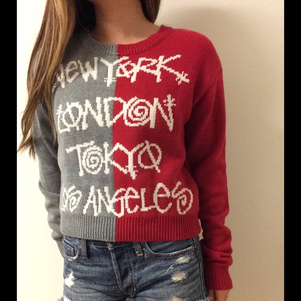Stussy Two Tone Sweater