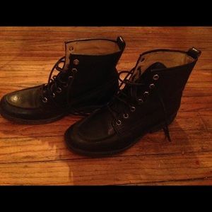 FRYE black leather boots