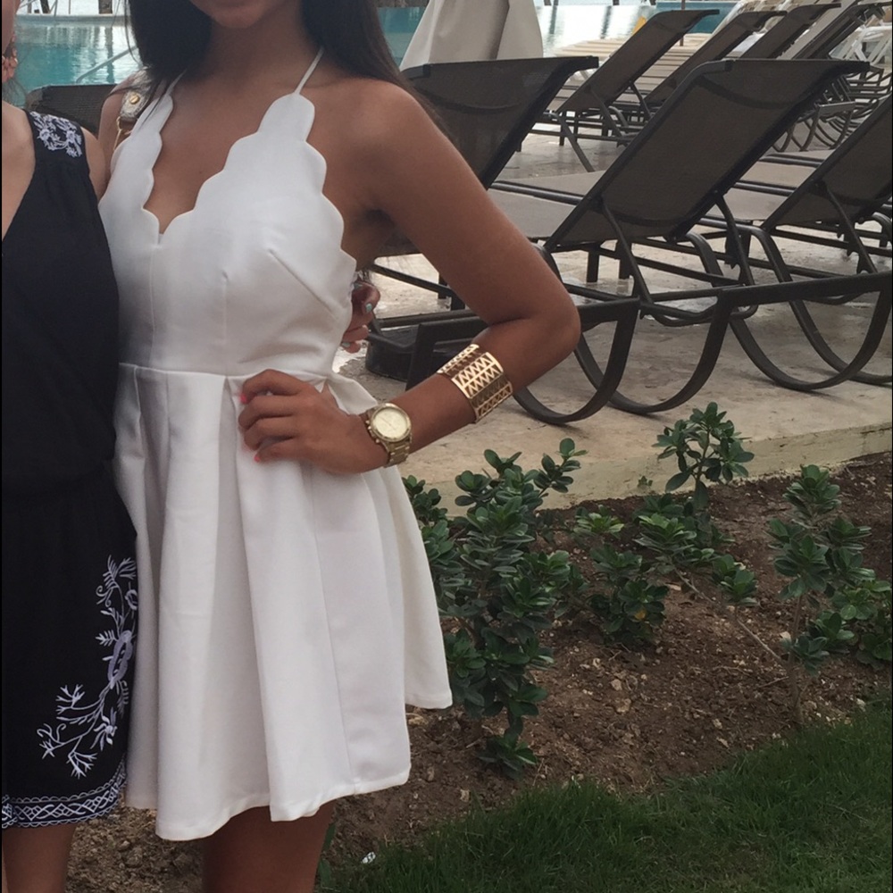 White dress