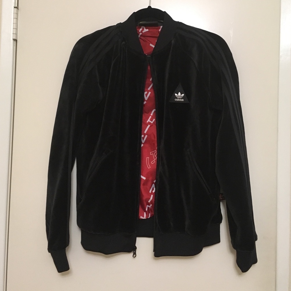 Adidas Originals Human Race Jacket Black Velvet