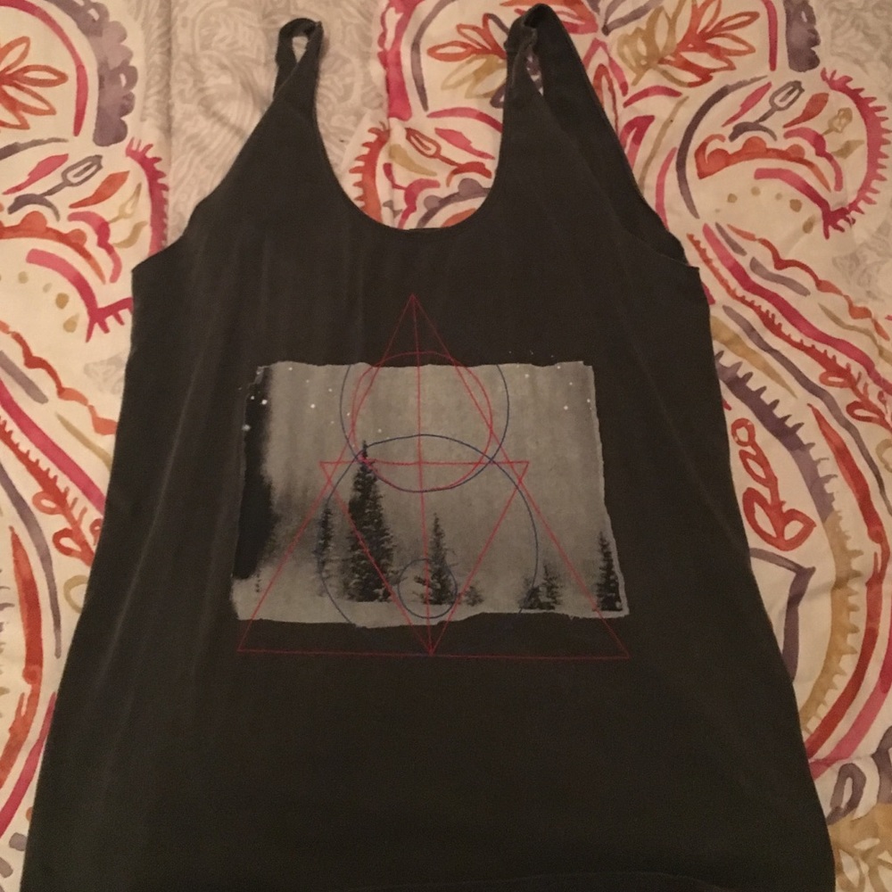 Billabong gray tank top