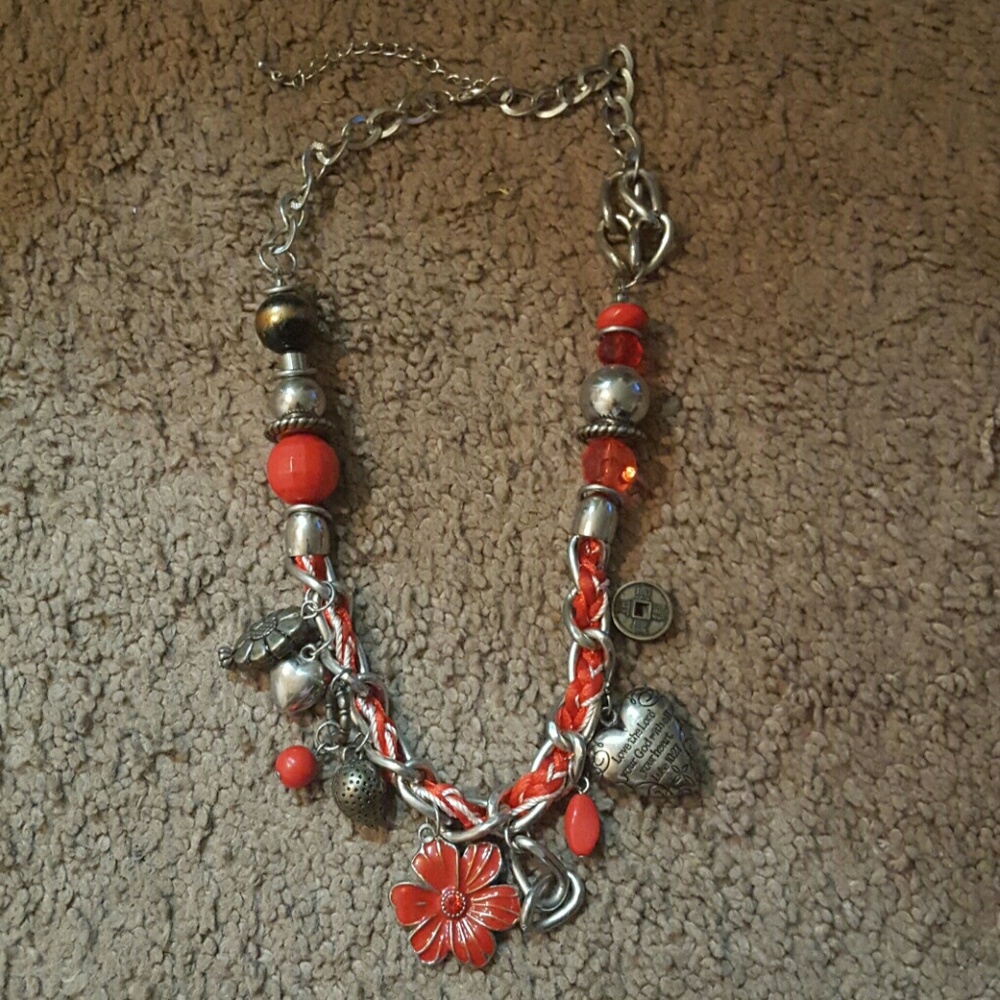 Red necklace