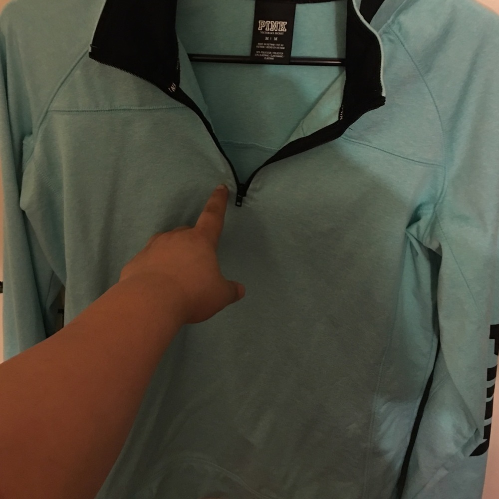 Victoria secret half zip jacket