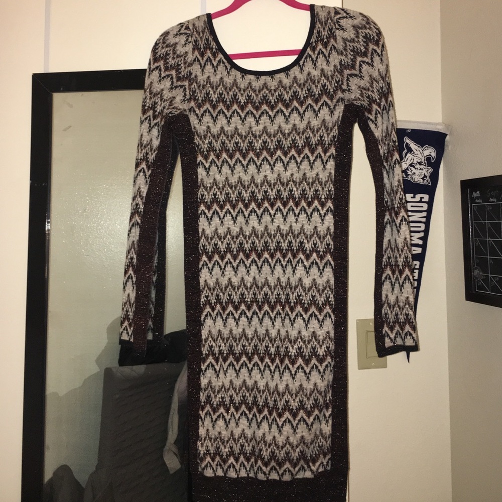 Free people scoop neck bodycon dress