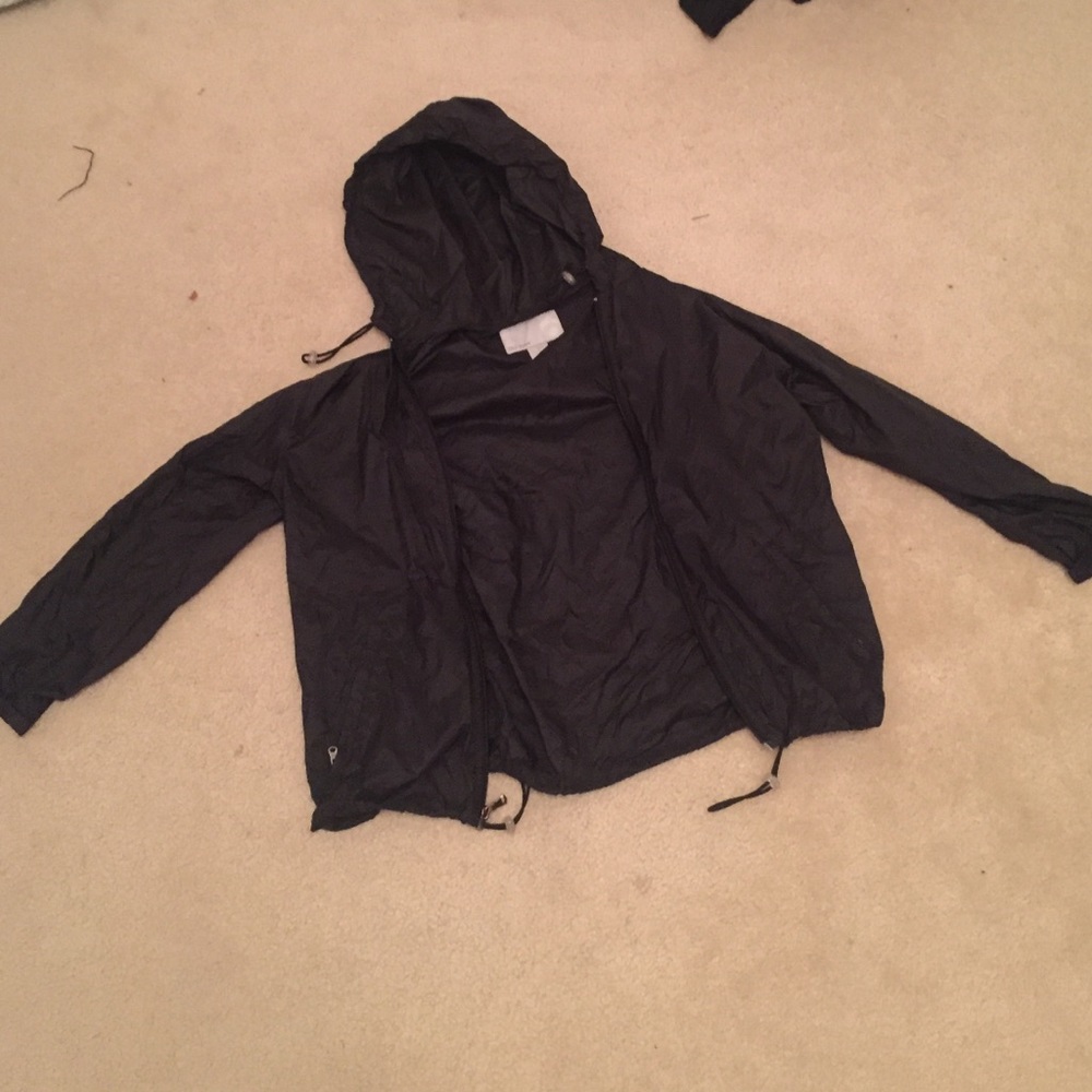 Old navy black windbreaker