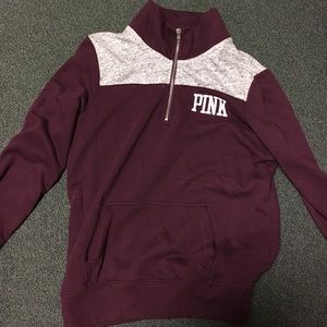 Victoria Secret PINK half zip xs quarter zip