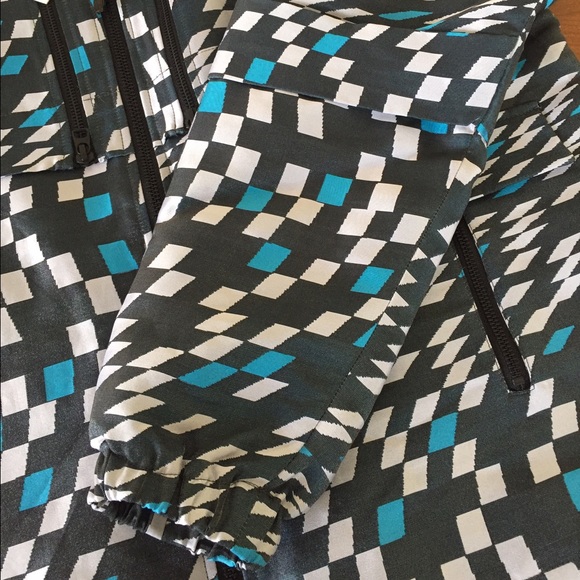 NWT OPENING CEREMONY Mirrorball Cuffed Anorak Sz M - Picture 6 of 8