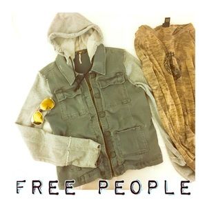|| Free People || Utility Jacket + Hoodie