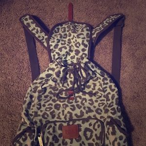 Cheetah print PINK bag