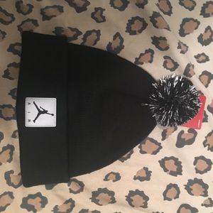 New Black Jordan beanie