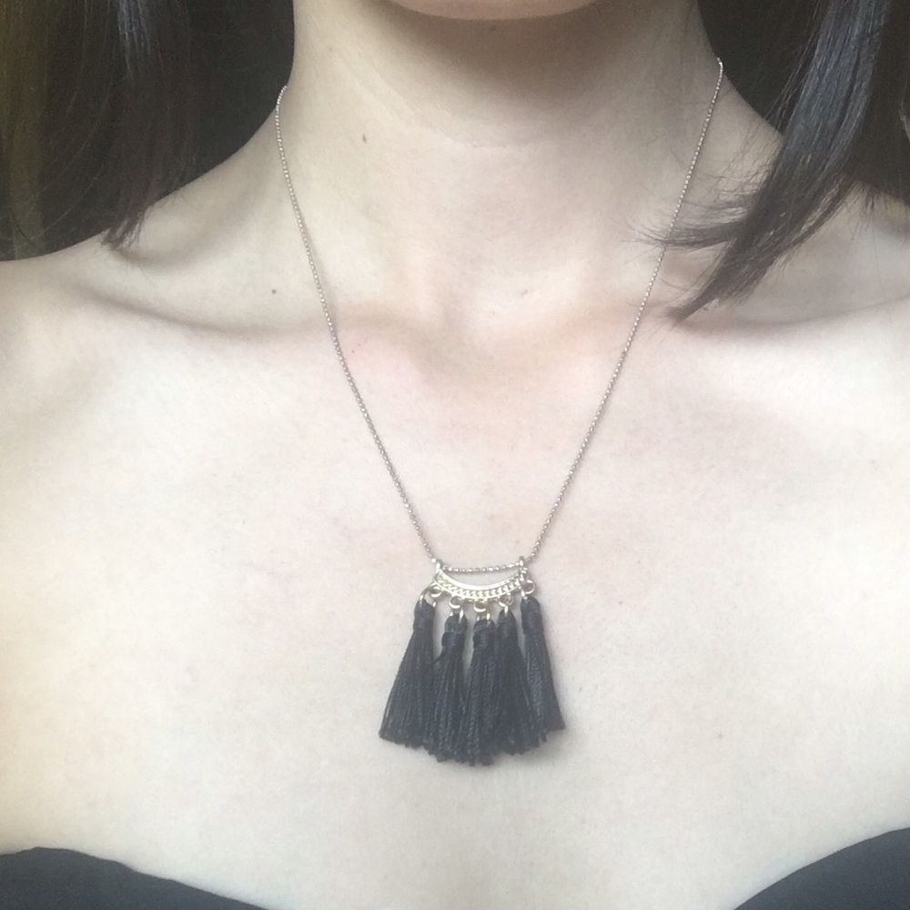 Tassel necklace