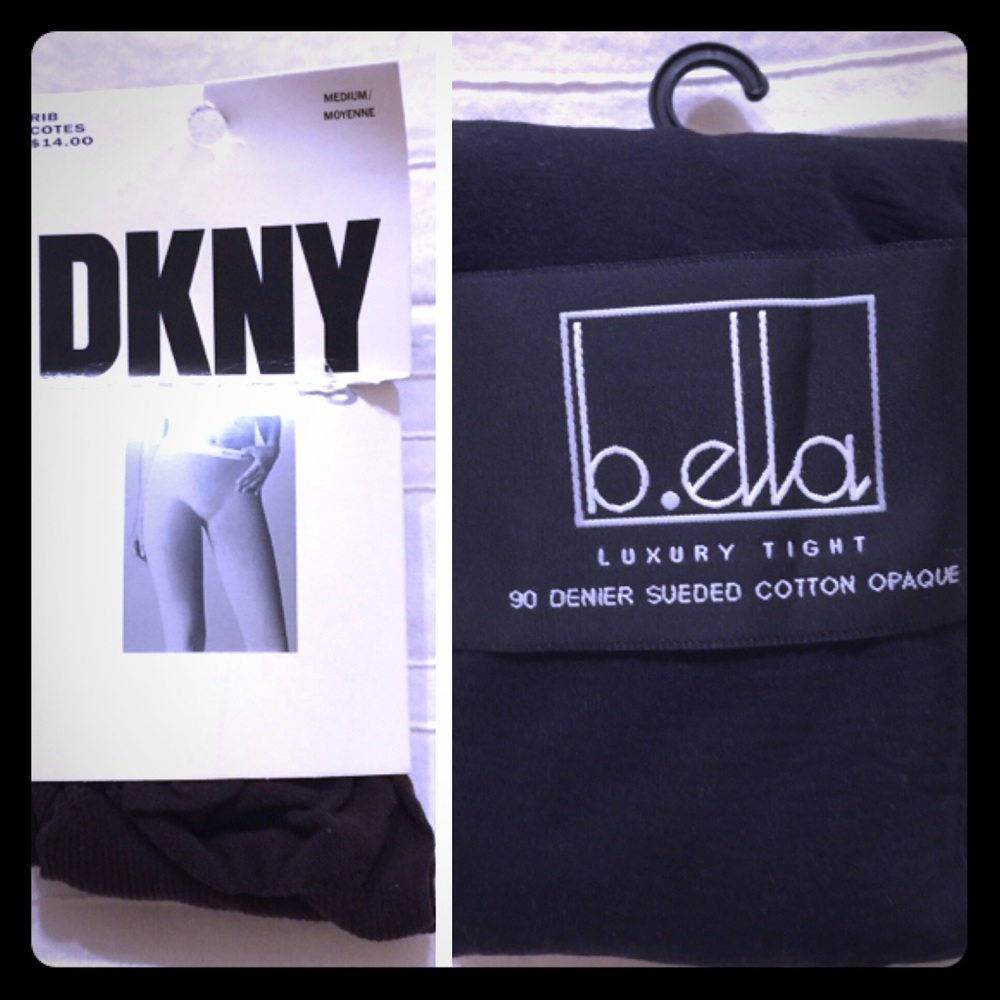 B.ELLA+ DKNY- TIGHTS BUNDLE OF 2