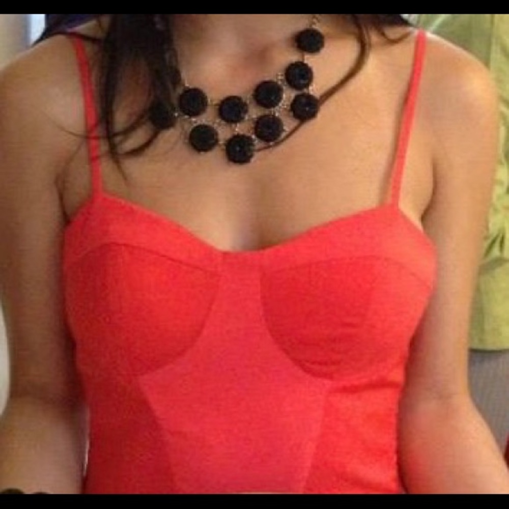 Red Lucia Skater Tank Top Dress