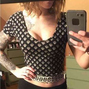 Boho crop top