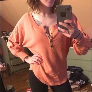 Vintage orange sweater