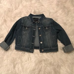 Large jean jacket Maurices.