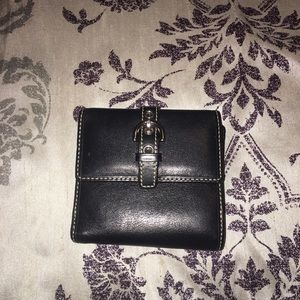 Coach Black leather wallet