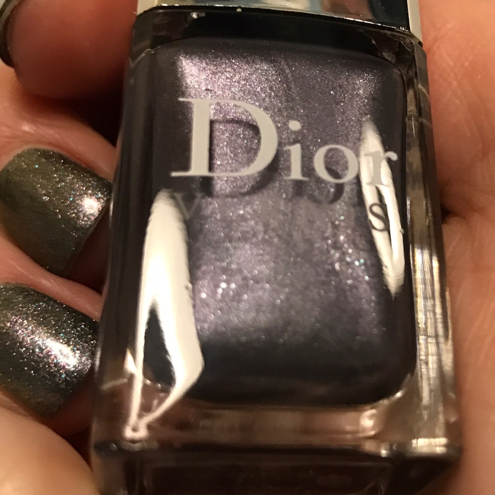 Dior long wearing nail 782 Silver Purple DC LE HTF