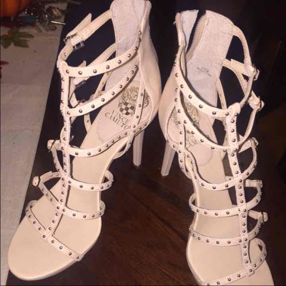 Vince Camuto revelli open toe leather